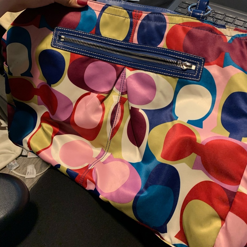 Coach multi-Color purse